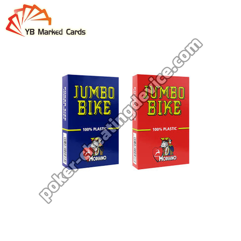 Modiano Juice Jumbo Bisiklet Oyun Kartları Oyun Kartları için İşaretlenmiş Gözlükler