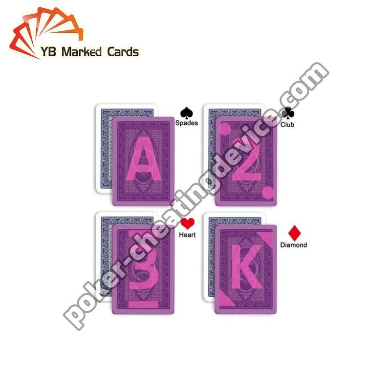 Modiano Juice Jumbo Bike Juice Deck Perspektif Güneş Gözlüğü için İşaretli Kartlar