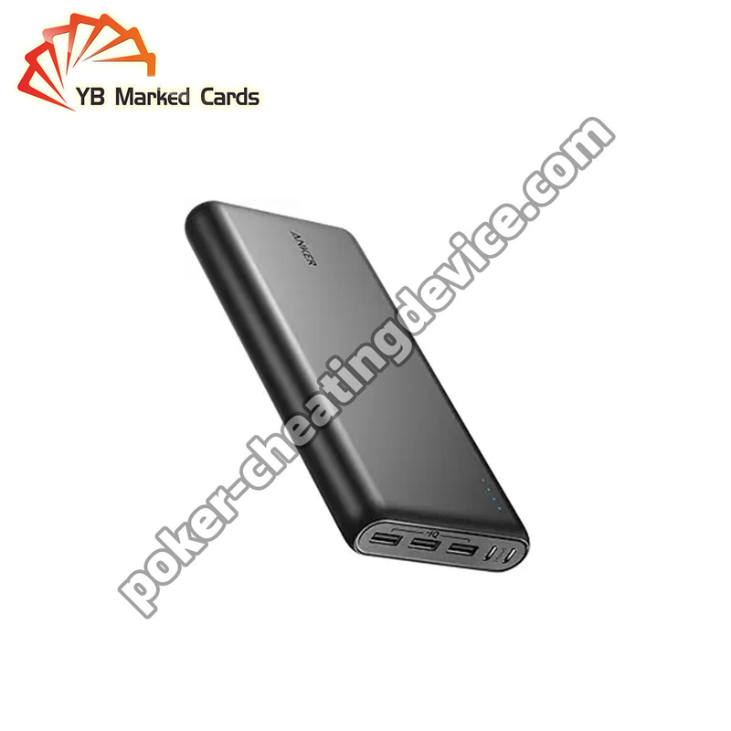 Power Bank Poker Kamera Fokusu Dinamik İşaretli Kartlar için HD Objektif