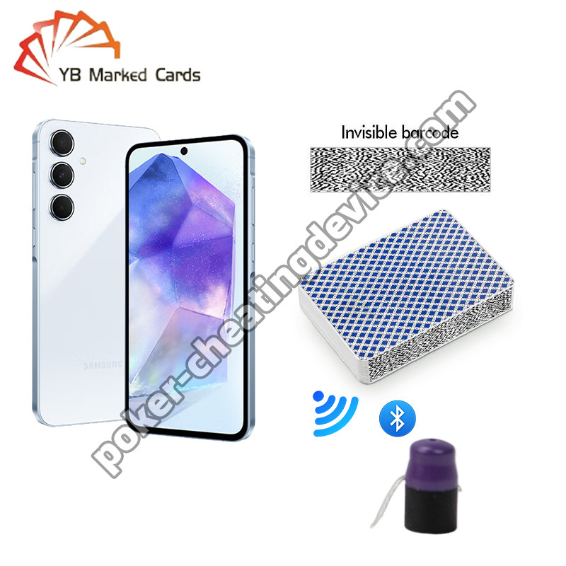 AKK Samsung Galaxy A55 İşaretlenmiş Barkod Deckleri İçin Oyun Kartları Analizörü
