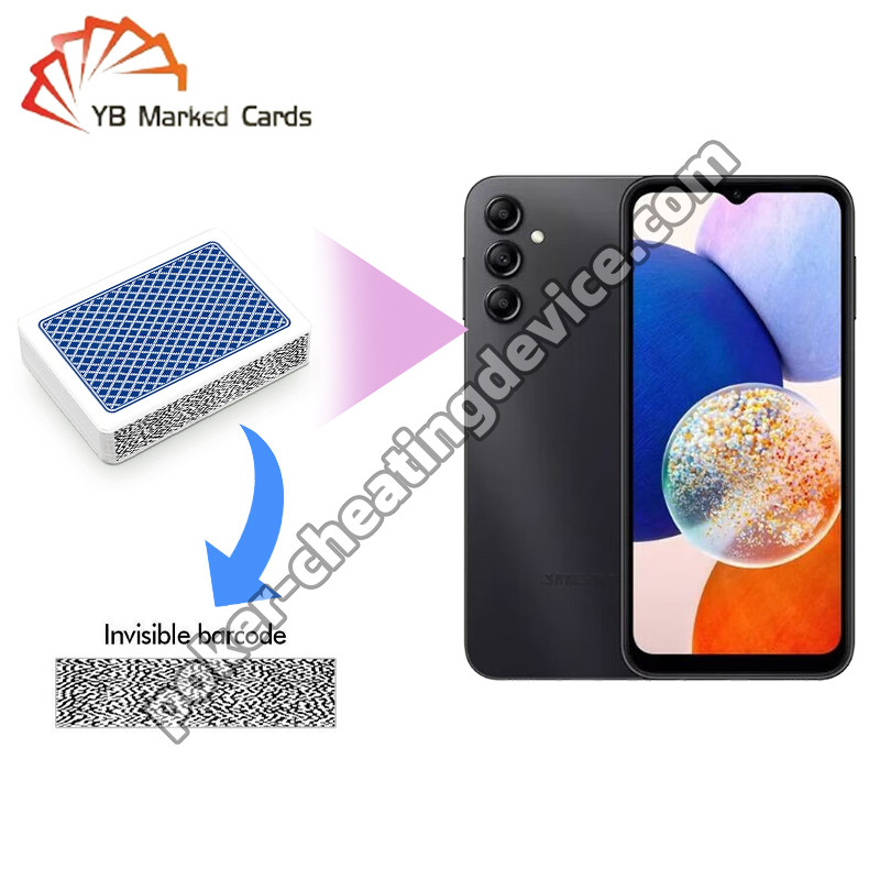 Anlık poker sonuçları için Samsung Galaxy A14 CVK 350 işaretli kart analizörü