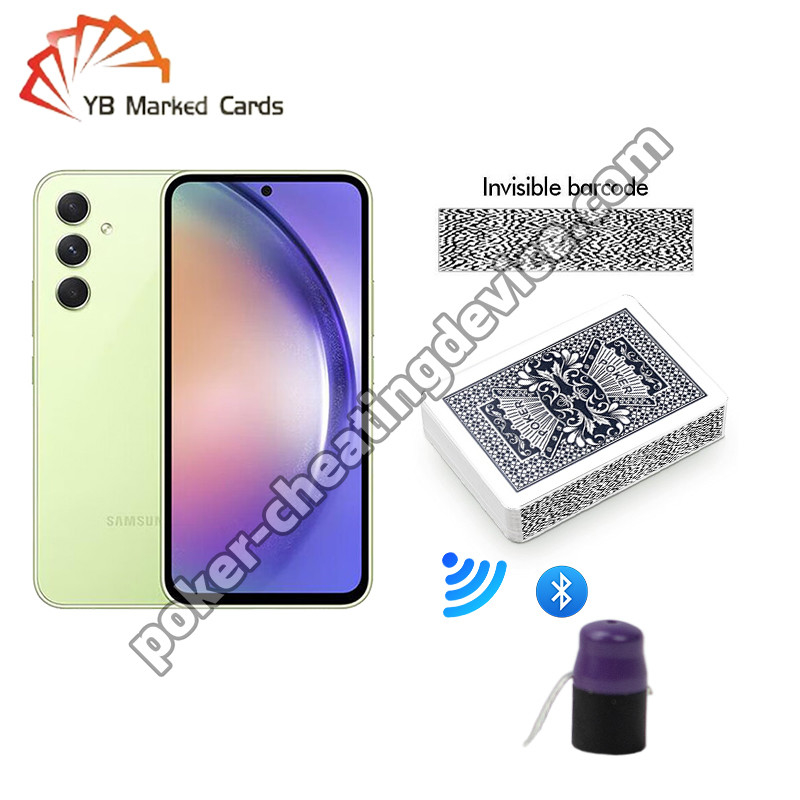 Samsung Galaxy A54 CVK 400 Barkod Oyun Kartları için İşaretli Güverte Analizörü