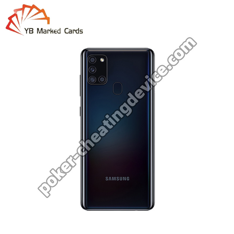 AKK A3 Samsung Galaxy A21s Çakma Kartları Analizörü Barkod İşaretli Oyun Kartları İçin