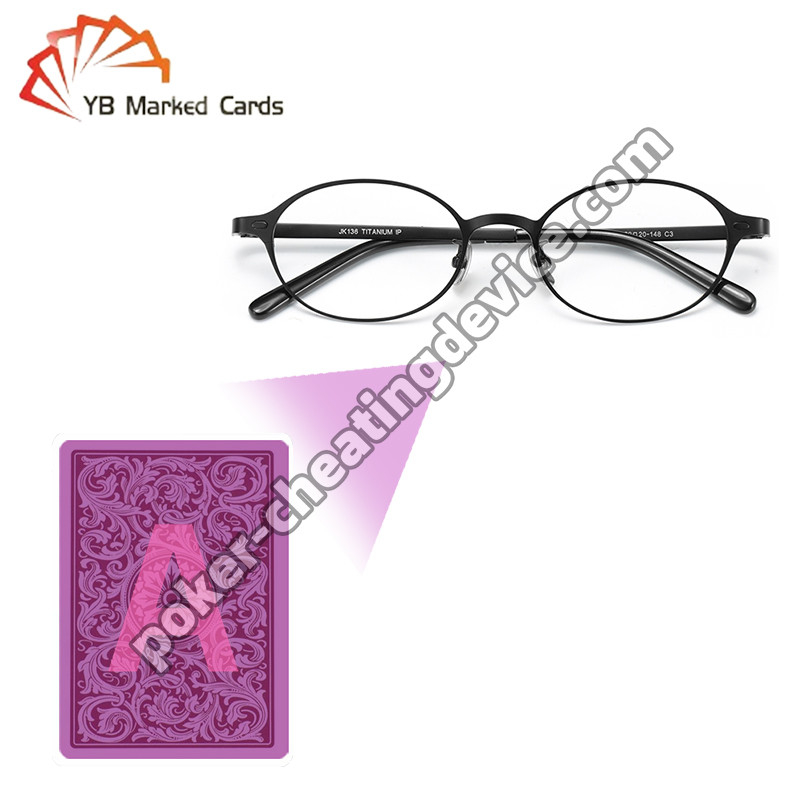 Normal Boyutlu Poker Güneş Gözlüğü Canlı Poker için En İyi Hile Aracı