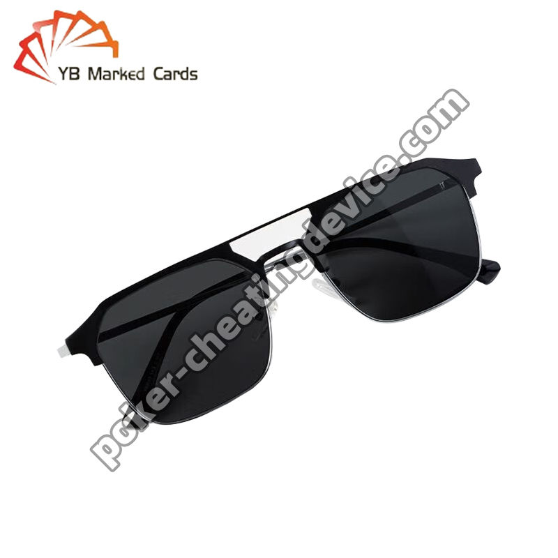 Anlık algılama, tüm kızılötesi işaretli kartlar için tespit edilemez tasarımlı poker hile gözlükleri