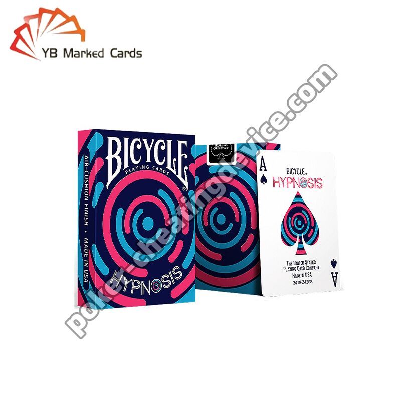 Görünmez mürekkeple işaretlenmiş kartlar için kızılötesi kontakt lensleri.