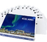PVC Görünmez Mürekkep Oyun Kartları 0.30mm Kalınlık Tally Ho Oyun Kartları Altın Poker