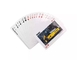 Güverte Boş Poker Hile Cihazı Özel Baskılı Oyun Kartları 57*87mm