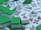 YB Otomatik Mahjong Masa Hile Yeşil Plastik Casino Kumar Cihazları