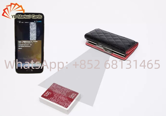 Black Poker Hile Cihazı Cüzdan Kamera Poker Hile Araçları Analiz İçin