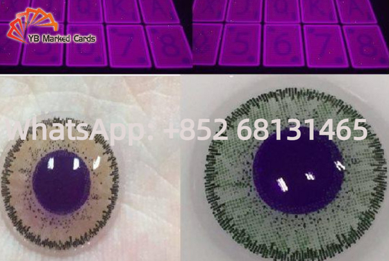 Kumar Oyun Kartları Lensler 5mm Magic 8mm Kontakt Lensler Chorg Malzemesi
