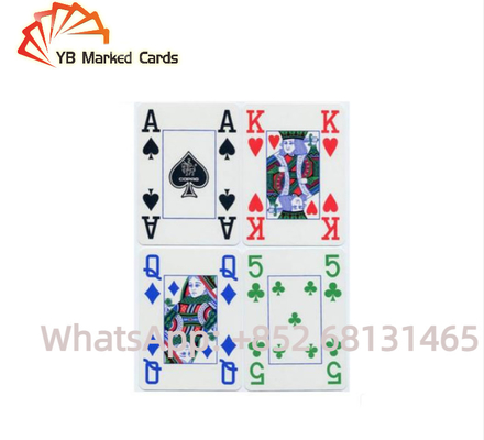 Poker Cheat Copag 1546 UV Kontakt Lensler İçin Görünmez Oyun Kartları Plastik