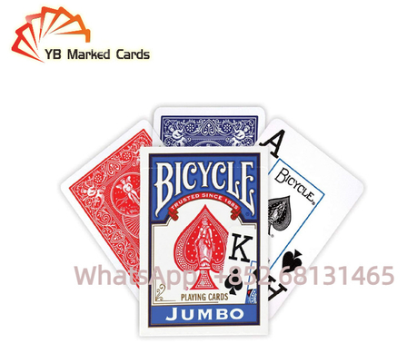 Vernikli Bisiklet Poker Kartları Hile Lamine Oyun Kartları
