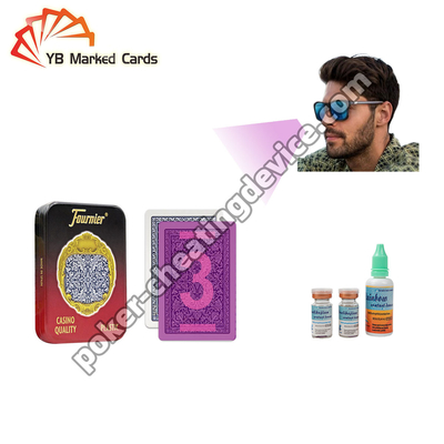 Fournier Jumbo Kızılötesi Algılayıcı Poker Hile Gözlüğü için Kart Oynamak