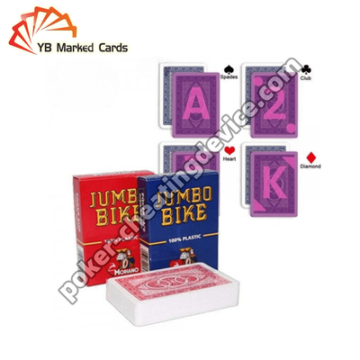 Modiano Juice Jumbo Bisiklet Oyun Kartları Oyun Kartları için İşaretlenmiş Gözlükler