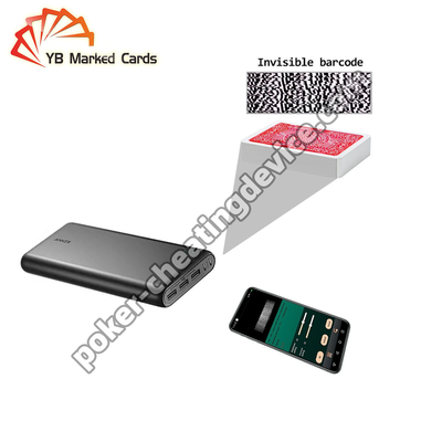 Power Bank Poker Kamera Fokusu Dinamik İşaretli Kartlar için HD Objektif