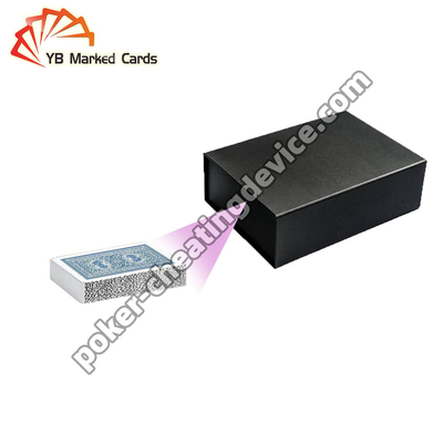 1 metreden fazla tarama mesafesine sahip gizli Black Box Poker Scanner Kamera