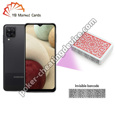 CVK 350 Samsung Galaxy A12 Casino Poker Kartları Barkod Kartları Analizörü