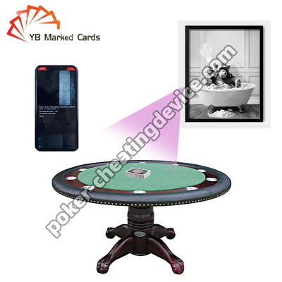 Poker oyuncuları için uzun mesafeli kablosuz casus kamera tarayıcısı boyama
