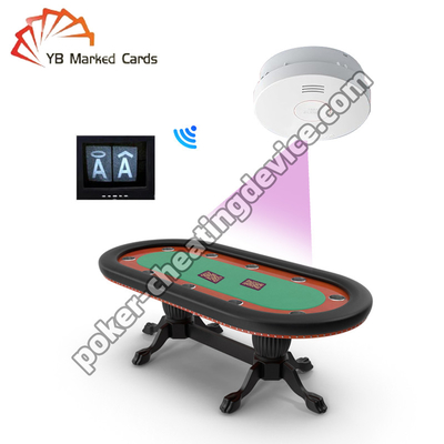Duman Detektörü Saklı Poker Kamerası Poker Oyuncuları için Uzun Mesafe Tarama