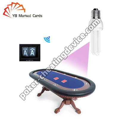 Gün ışığı lambası Gizli Kablosuz Tarayıcı Kamera Diskret Poker Kart Taraması için