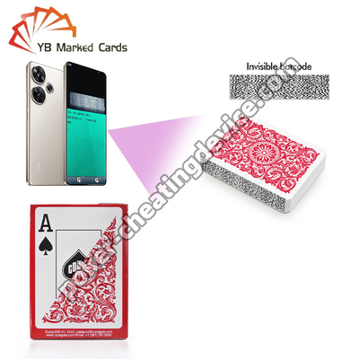 Copag Elite 100% Plastik Barkod İşaretlenmiş Aldatma Kartları Kırmızı Tek Deck