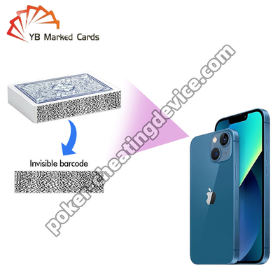 AKK K5 Poker Analyzer Iphone Barcode İşaretli Kart Güvertesine