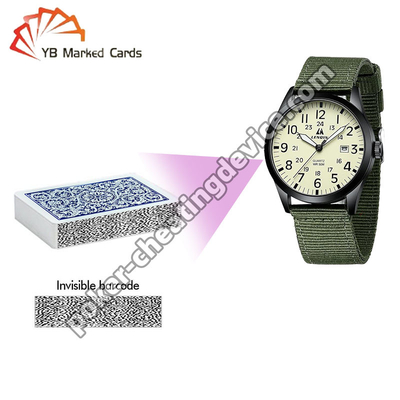 Görünmez dolandırıcılık için Poker Kart Kamera Ultimate Poker Scanner izleyin