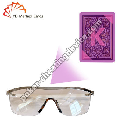 İşaretli kartlar Kızılötesi işaretlenmiş kartları tespit etmek için gözlükler