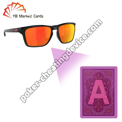 Görünmez Mürekkep Gözlükleri İskambil Kartlarını Görmek İçin