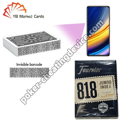 Fournier 818 Barkodlu Poker Kartları Poker Aldatma Analizcisi