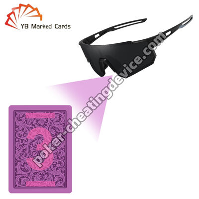 Poker Hileli Güneş Gözlüğü Kızılötesi İşaretli Kartlar İçin