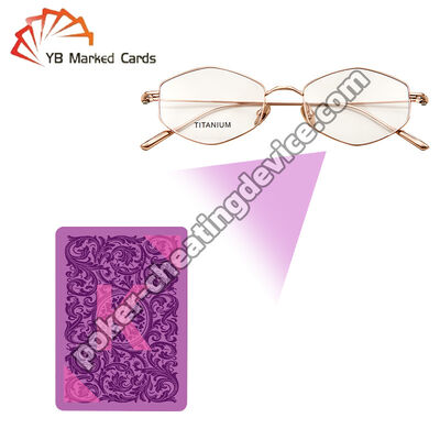 Poker Cheating Glasses For Infrared Marked Playing Cards