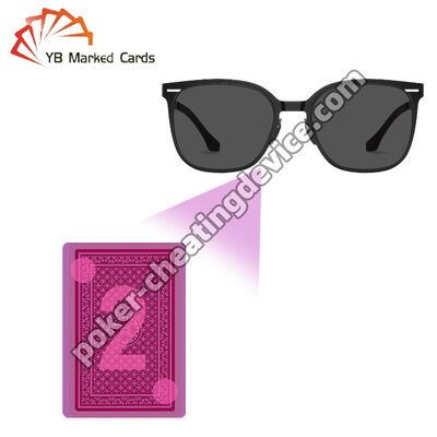 İşaretli kartlar Görünmez mürekkep için güneş gözlüğü Kart oynamak