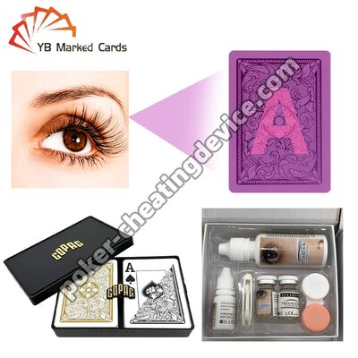 Kızılötesi İşaretli Kartlar İçin Poker Hileli Kontakt Lensler