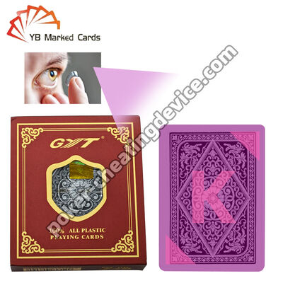 Görünmez Kızılötesi Işıklı Mürekkep İle İşaretlenmiş Gyt Arka Kartları