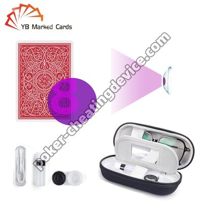Profesyonel İşaretli Kartlar Görünmez Mürekkep İşaretli Kartlar İçin Kontak Lensleri